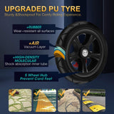 4 in 1 Baby Walker Kids Trike Tricycle Bike Children Bicycle Ride On Toy Safety Fence Adjustable Seat Handlebar