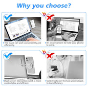 CloudValley Magnetic Laptop Phone Side Mount – 3 Colours