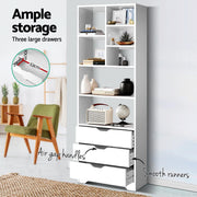 Artiss Bookcase Display Shelf Storage Cabinet