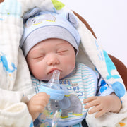 Sleeping Reborn Baby Doll, 22 Inch Lifelike Baby Doll Boy