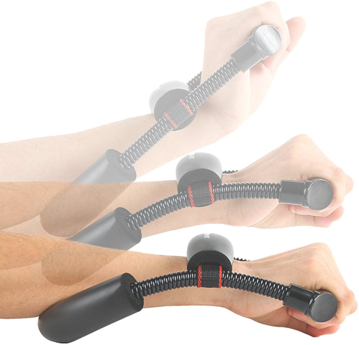 Hand Grip Strengthener, Sportneer Wrist and Forearm Exerciser Strengthener Strength Trainer Developer for Athletes Therapy, Home Gym Workout