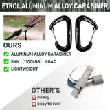 Large Hammock Camping Lightweight Parachute Portable Hammocks for Travel, Indoor, Outdoor Backpacking, Beach Includes Tree Straps and Aluminium Alloy Carabiners