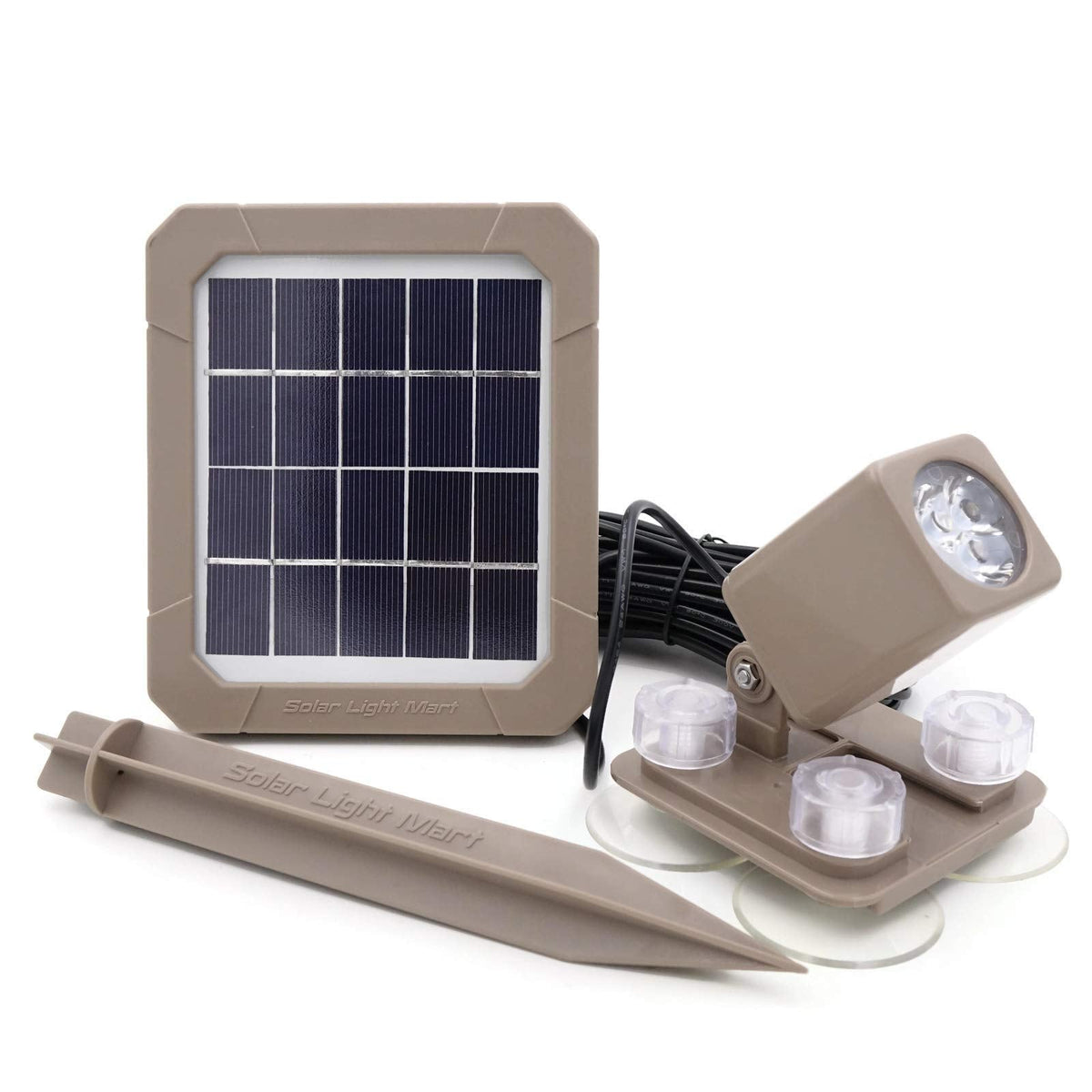 AquaHEX 60X Solar Underwater Spotlight – Warm White