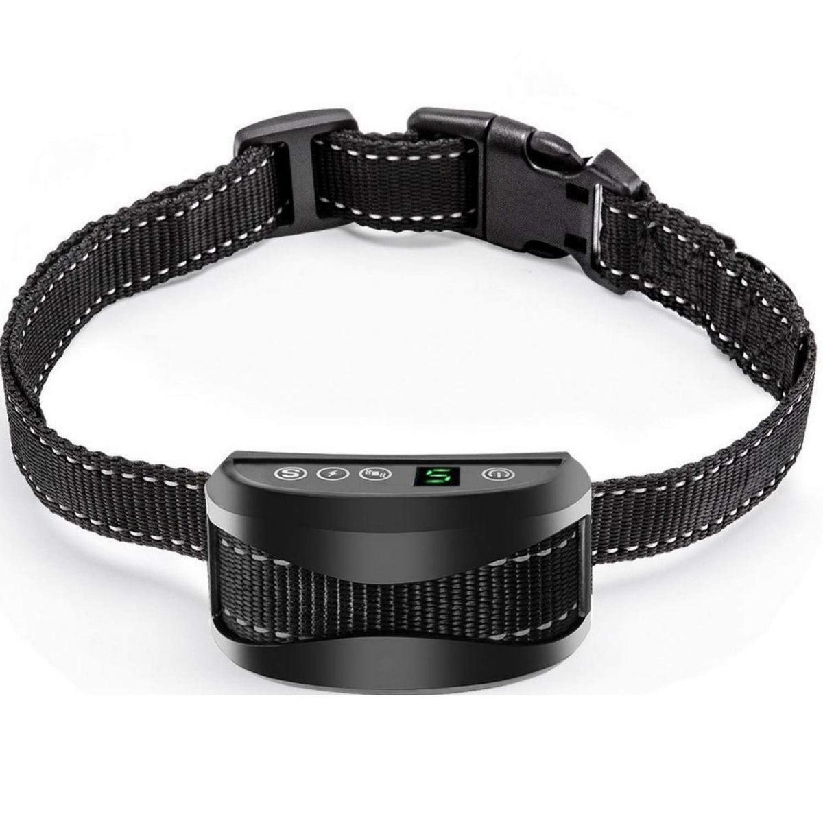 Rechargeable Anti-Bark Collar with Beep & Vibration – 7 Sensitivity Levels