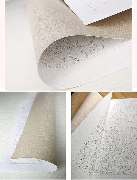 DIY Digital Canvas Oil Painting Kit