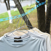 5 m Portable Loop Clothesline with Hooks
