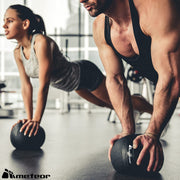 Meteor Dead Bounce Slam Ball with Thick Sheel for Explosive Strength, Crossfit Training, Muscle Growth, Workout, Resistance, Endurance, Agility, Gym, Home, Exercise