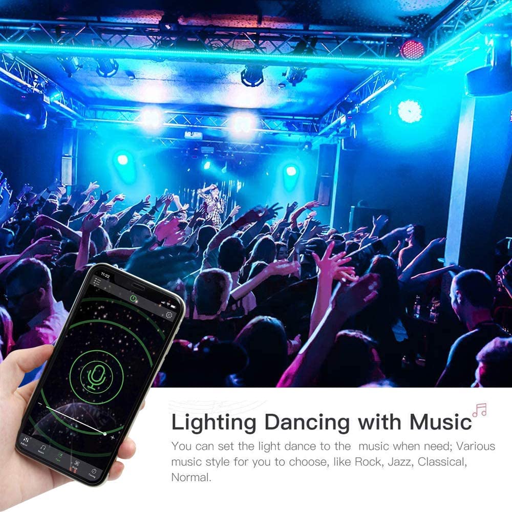 Bluetooth LED Strip Lights-Waterproof 10m