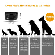 Rechargeable Anti-Bark Collar with Beep & Vibration – 7 Sensitivity Levels