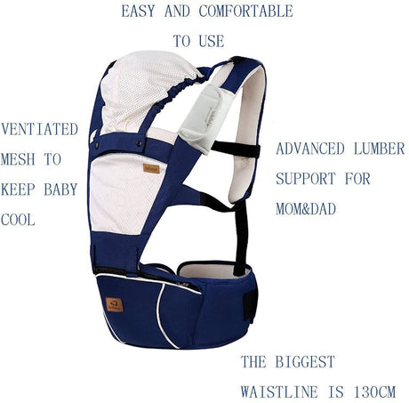 Sling and Baby Carrier 2 in 1 (Blue)