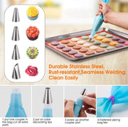 Silicone Baking Mat Macaron Mat Kit (16pcs Set)