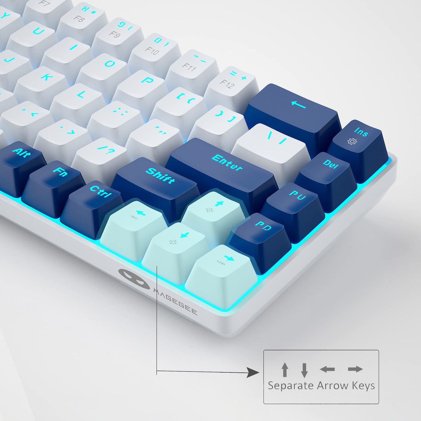 MageGee MK-Box 68-Key Wired Mechanical Keyboard