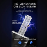 Mosquito Fly Killer Lamp, Portable Night Light USB Rechargeable Mosquito Killer Insect Repellent, (Black)