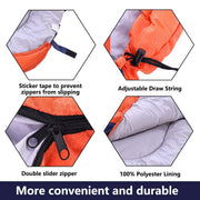 Camping Sleeping Bag with Compression Sack Lightweight Waterproof Camping Sleeping Bag for Adults & Kids
