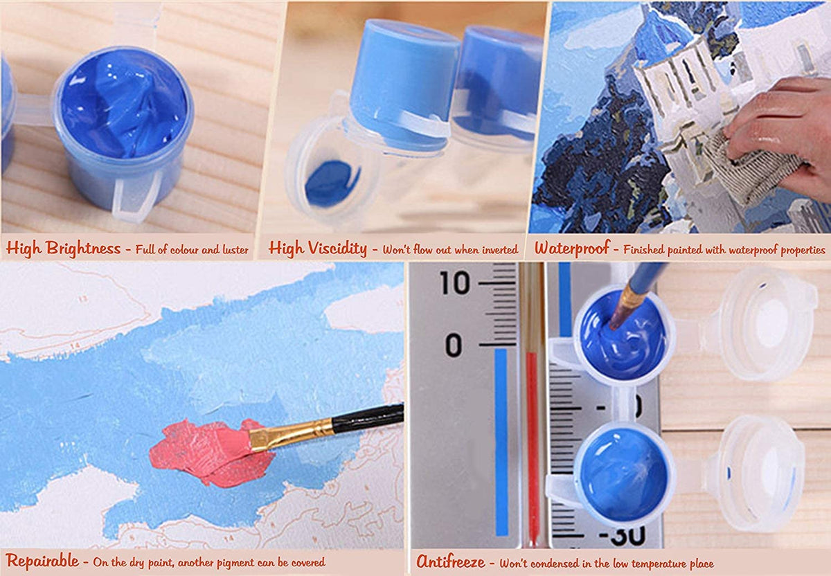 DIY Digital Canvas Oil Painting Kit