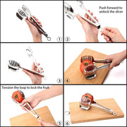 Stainless-Steel Tomato & Produce Slicing Guide
