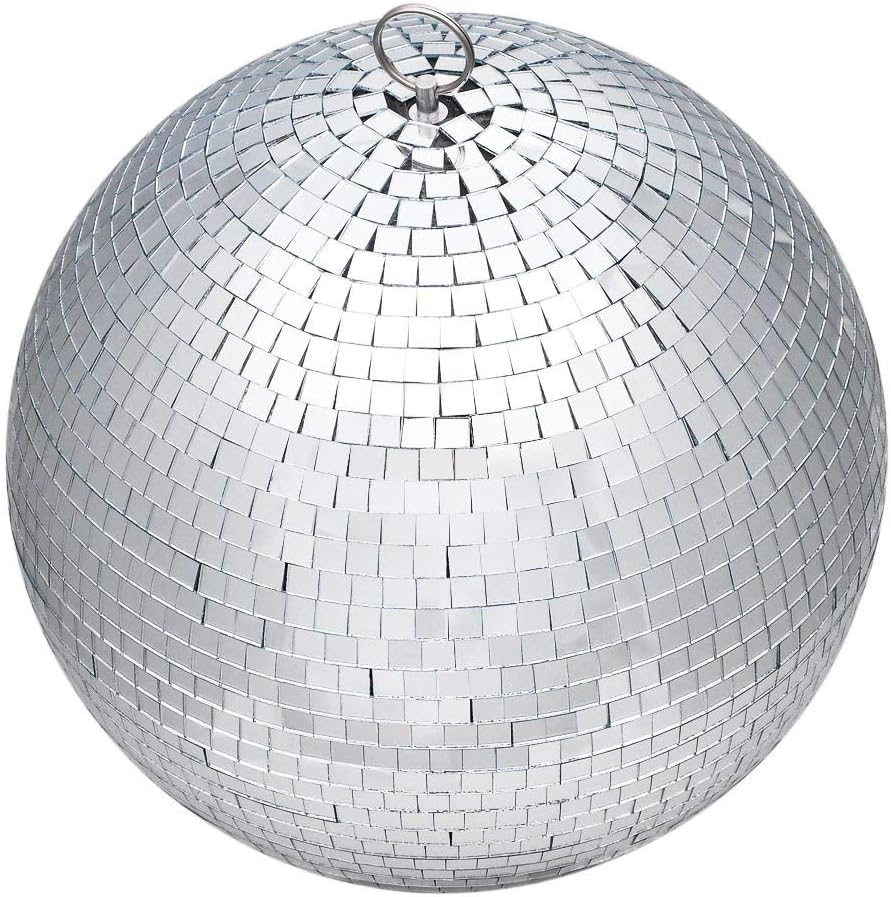 40cm Glass-Tile Mirror Ball – 10mm Facets