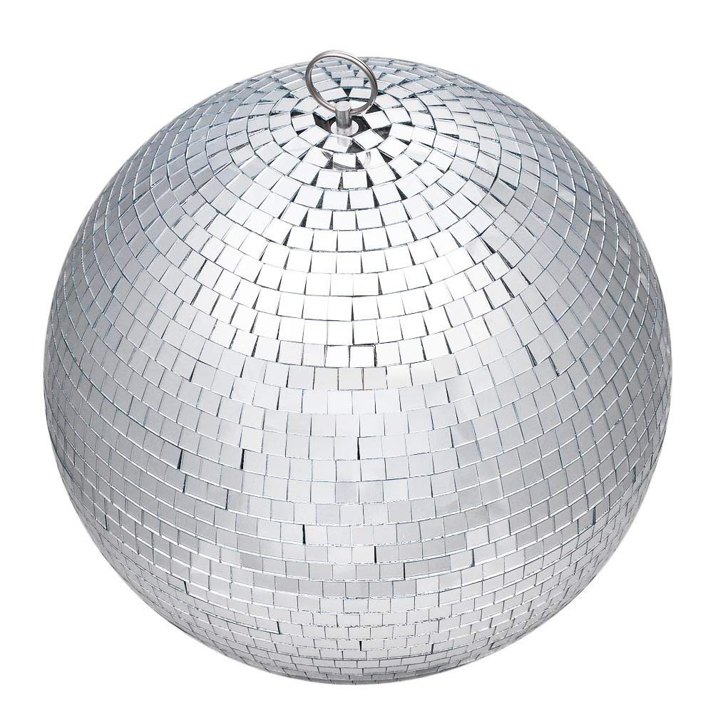 40cm Glass-Tile Mirror Ball – 10mm Facets
