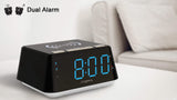Wireless Phone Charging Alarm Clock