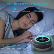 [2 in 1] White Noise Machine with Warm Night Light-Portable LED Display White Noise Machine for Babies and Adults-Rechargeable Touch Sleep Sound Machine for Baby Soothing,Relaxation and Tinnitus Relief Dark Grey