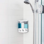 3-Chamber Soap and Shower Dispenser