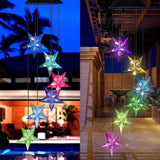 Colour Changing Solar Power Wind Chime