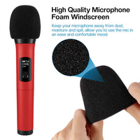 Kydinmo Single Wireless Dynamic Microphone with Plug-In Receiver