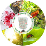 4 Pack Fruit Protection Bags with Drawstring, Garden Netting Plant Covers, 3.5 Ft x 2.3 Ft Perfect for Tomato Netting Cover Garden Plant Barrier Netting Bags for Vegetables Fruits Flower