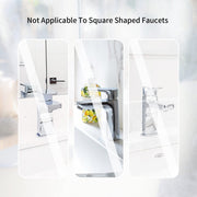 Round-Faucet Stainless-Steel Sink Caddy