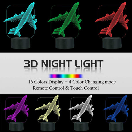 3D Airplane Light