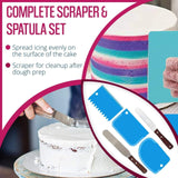Cake Decorating Supplies,106 PCS Cake Decorating Tools Kit for Beginners,Kids and Cake Lovers, Brithday Cake Cookies Pastry Tools, With Cake Turntable, Cake Leveler & Slicer, Icing Spatula Smoother