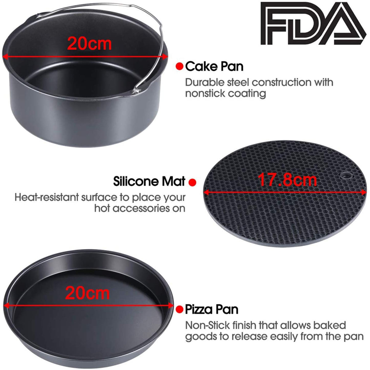 Air Fryer Accessories Set