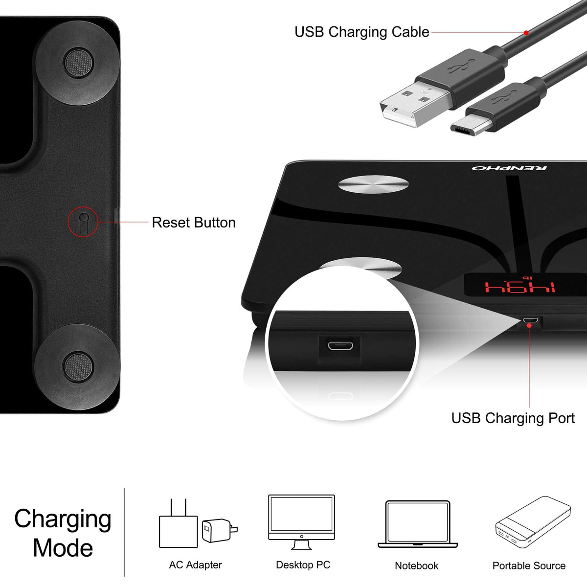 Smart Bluetooth Body Fat Scale