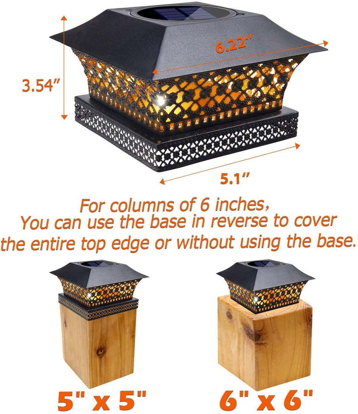 Solar Post Lights