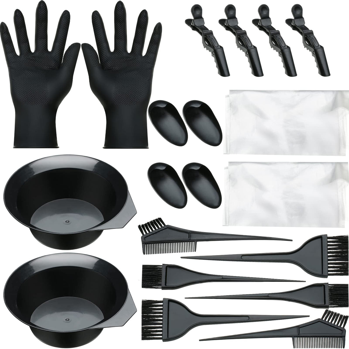 20 Pieces Hair Dye Coloring Kit