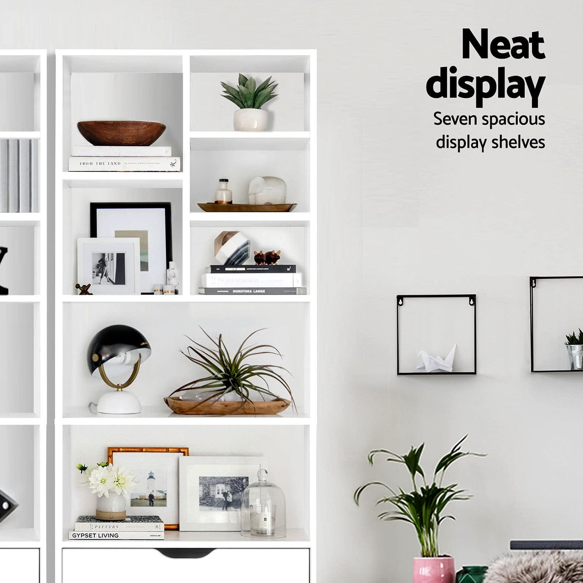 Artiss Bookcase Display Shelf Storage Cabinet