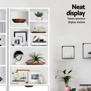 Artiss Bookcase Display Shelf Storage Cabinet