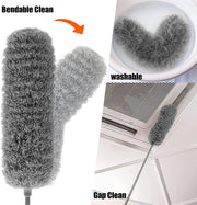 100-Inch Telescopic Microfibre Duster Set with 3 Heads