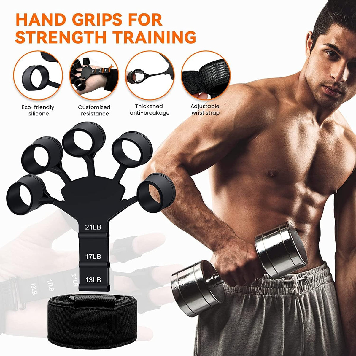 Finger & Hand Strengthener Set – 2 Pieces