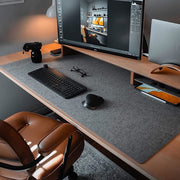 Felt Desk & Mouse Mat – 90 × 40cm or 100 × 40cm