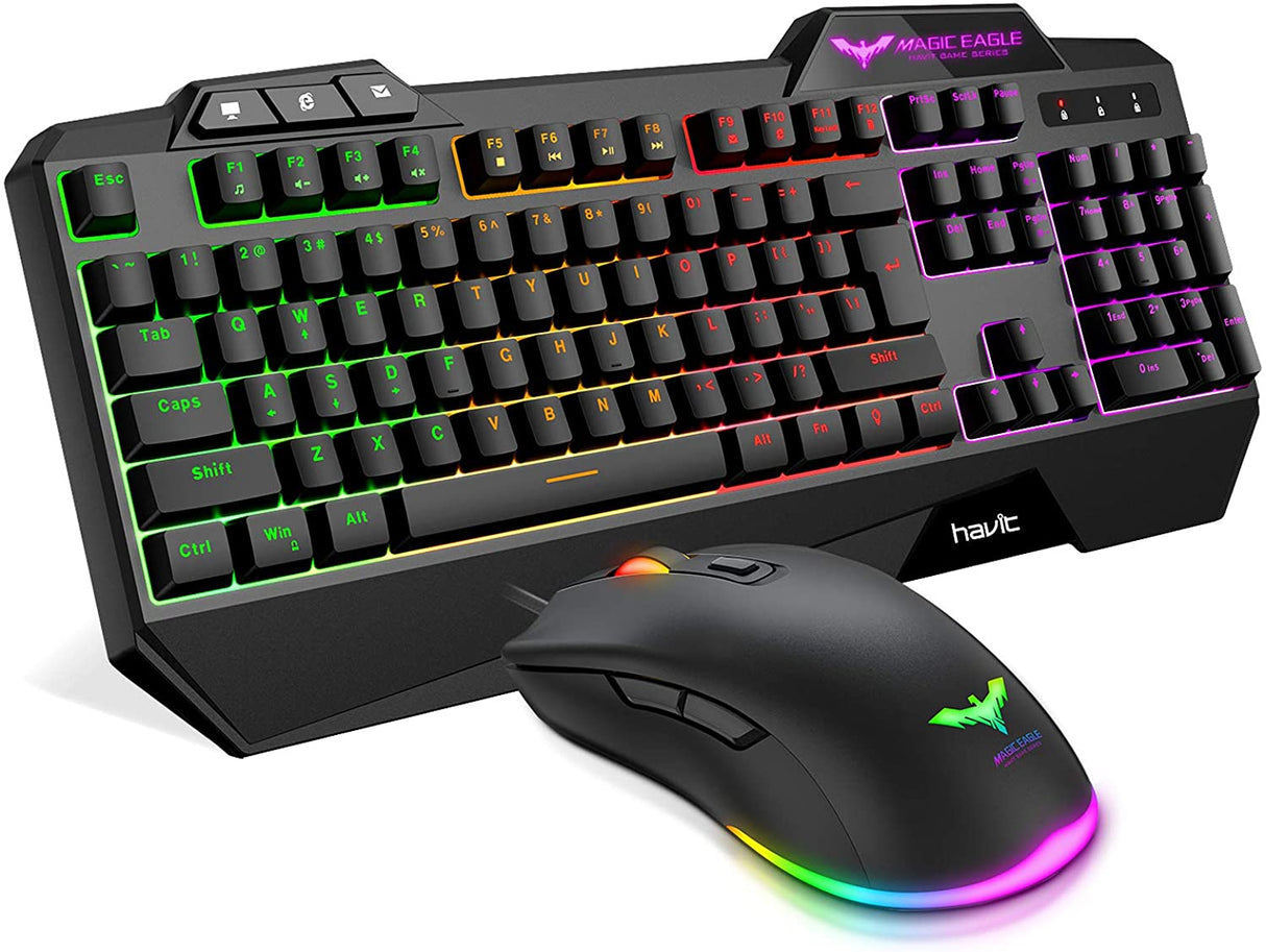 Rainbow Gaming Keyboard+Mouse
