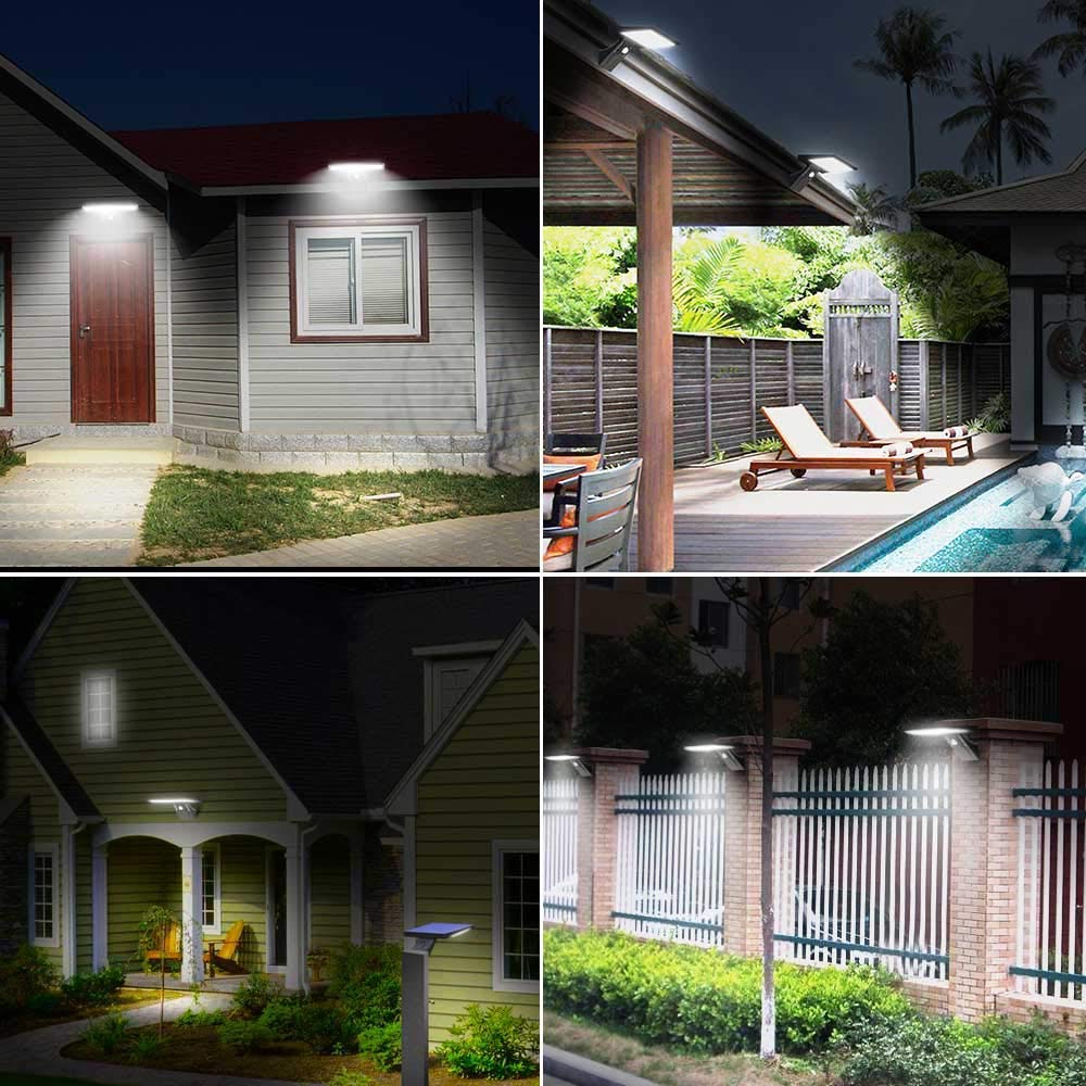 Solar Flood Lights Outdoor Motion Sensor