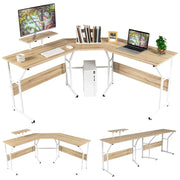 Home Office L-shaped Reversible Corner Desk