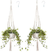 Hanging Planter Basket Flower Pot 2pcs