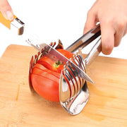Stainless-Steel Tomato & Produce Slicing Guide