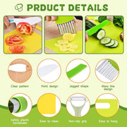 13-Piece Children’s Kitchen Tool Set for Supervised Cooking