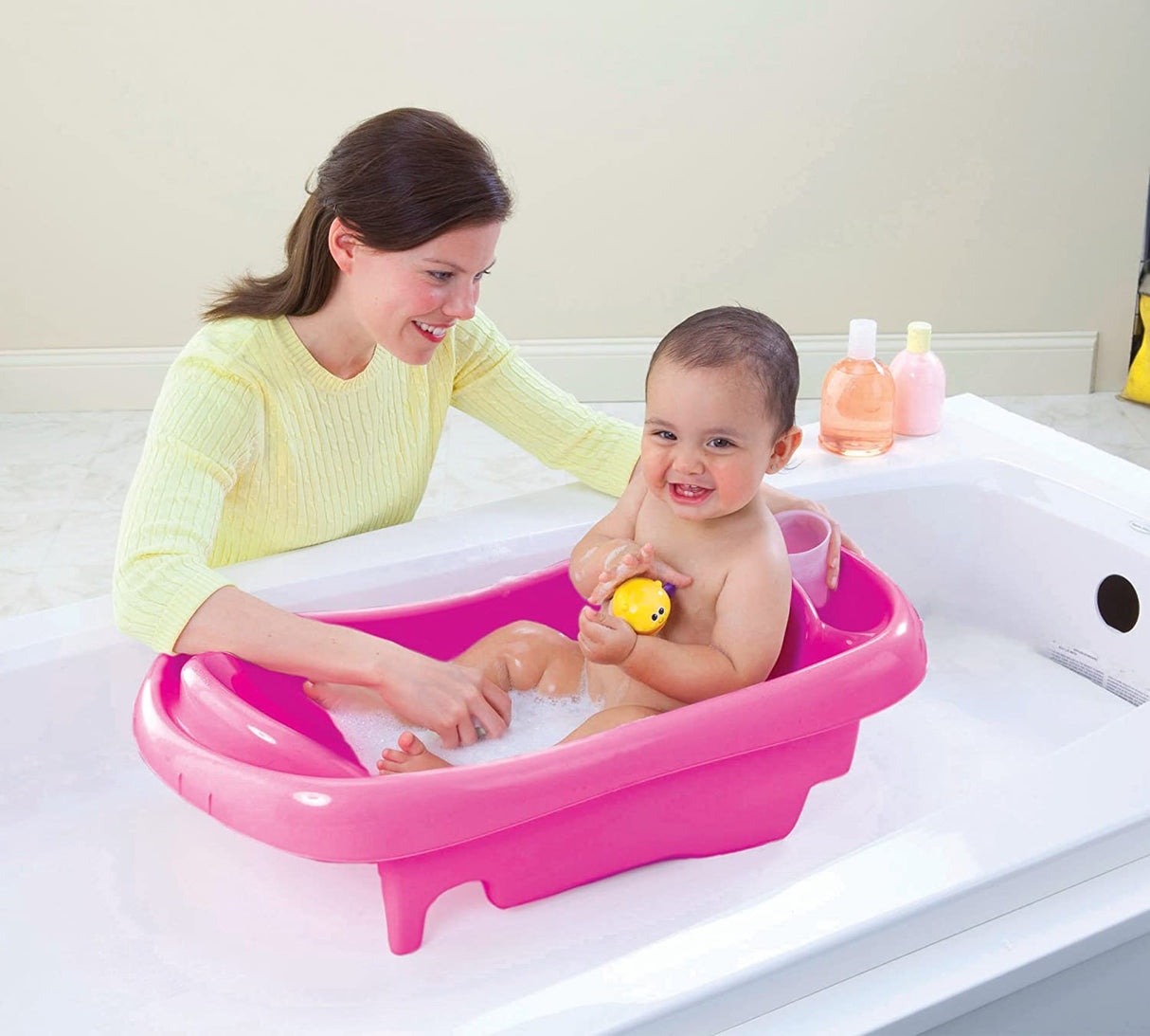 Newborn Toddler Tub with Bath Sling