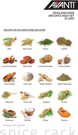 Revolving Herb & Spice Rack Set