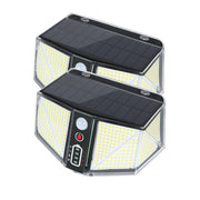 2-Pack 410-LED Solar Motion Security Lights – 3 Modes