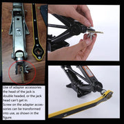 Swivel Ratchet Handle for Compatible Scissor Jacks